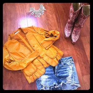 Beautiful leather jacket